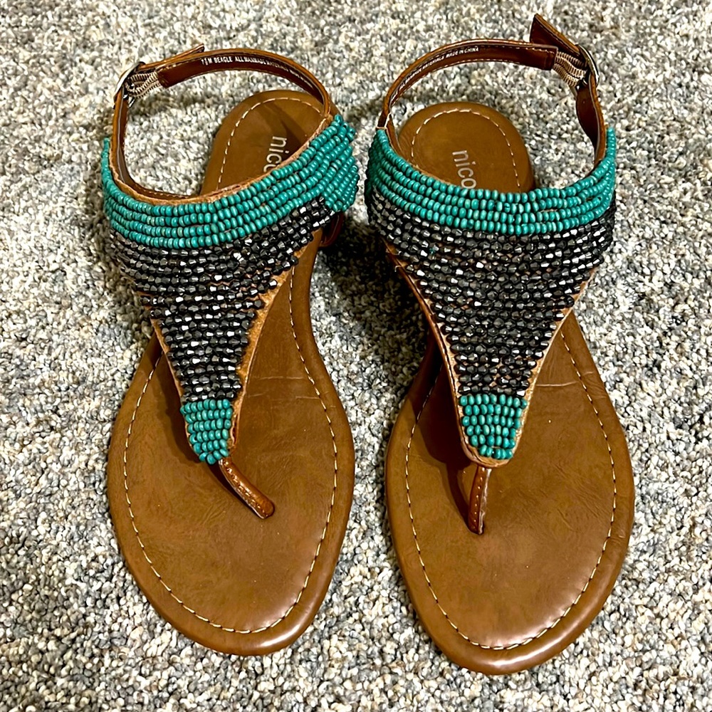 Nicole sandals. Never worn
